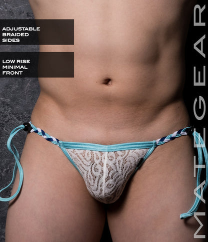 White Texture Lace / One size