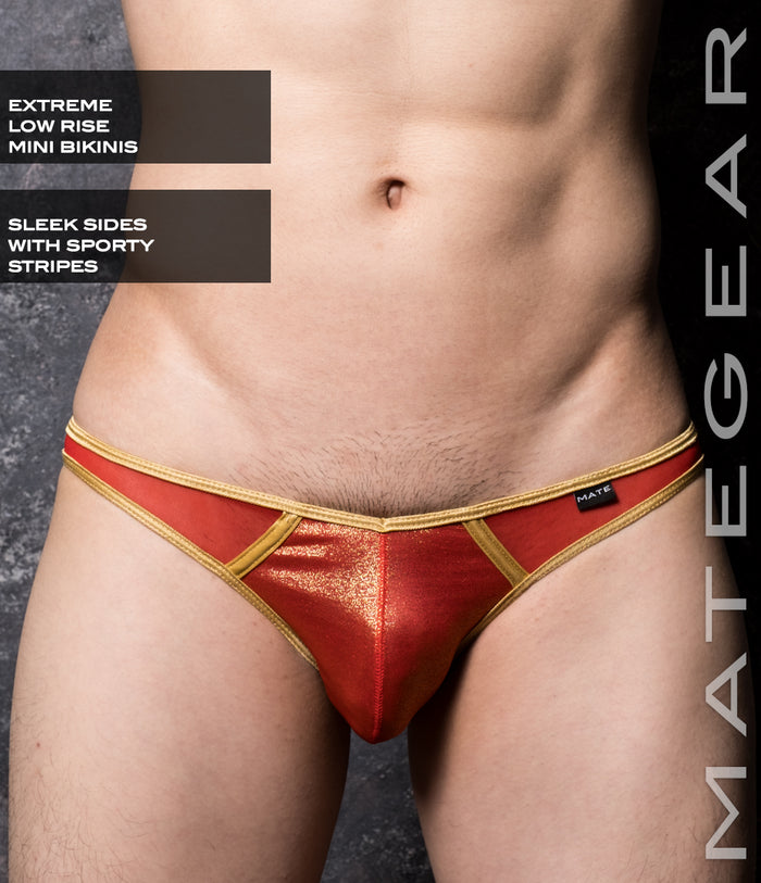Metallic Red Nylon / Medium