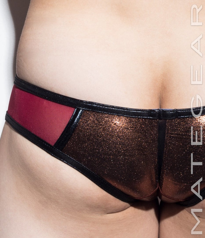 Sexy Men's Swimwear Maximizer Mini Swim Squarecuts - Pyon Seo (Special Fabrics Series) - MATEGEAR - Sexy Men's Swimwear, Underwear, Sportswear and Loungewear