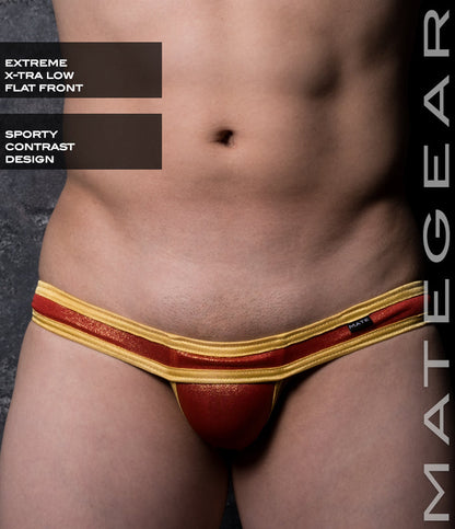 Red Gold Sparkling Nylon / Medium