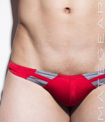 Sexy Mens Swimwear Mini Swim Bikini - So Nam III (Flat Front / Half Back) - MATEGEAR - Sexy Men's Swimwear, Underwear, Sportswear and Loungewear