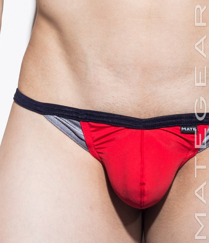 Sexy Men's Swimwear Mini Swim Bikini - Young Soo (Mesh Back) - MATEGEAR - Sexy Men's Swimwear, Underwear, Sportswear and Loungewear