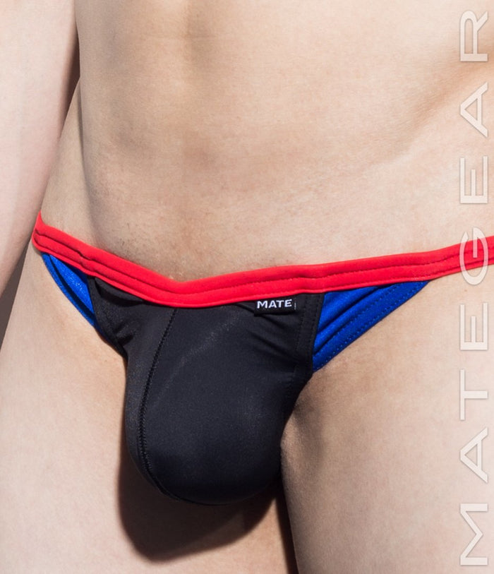 Sexy Men's Swimwear Mini Swim Bikini - Young Soo (Mesh Back) - MATEGEAR - Sexy Men's Swimwear, Underwear, Sportswear and Loungewear