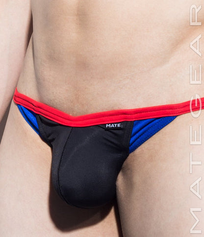 Sexy Men's Swimwear Mini Swim Bikini - Young Soo (Mesh Back) - MATEGEAR - Sexy Men's Swimwear, Underwear, Sportswear and Loungewear