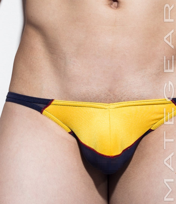 Sexy Men's Swimwear Mini Swim Bulge Bikini - Roe Young (Mesh Xpression Series) - MATEGEAR - Sexy Men's Swimwear, Underwear, Sportswear and Loungewear