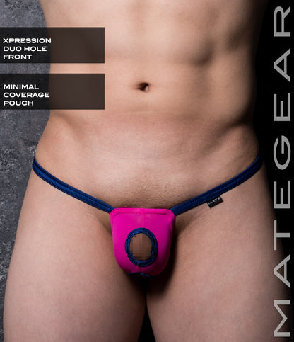 Sexy Mens Swimwear Mini Swim Thong - Dan Mi (Duo Hole Front)
