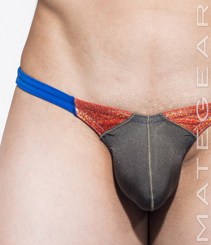 Sexy Men's Swimwear Ultra Swim Pouch Bikini - Ran Nam III (Tapered Sides / V-Front / Half Back) - MATEGEAR - Sexy Men's Swimwear, Underwear, Sportswear and Loungewear