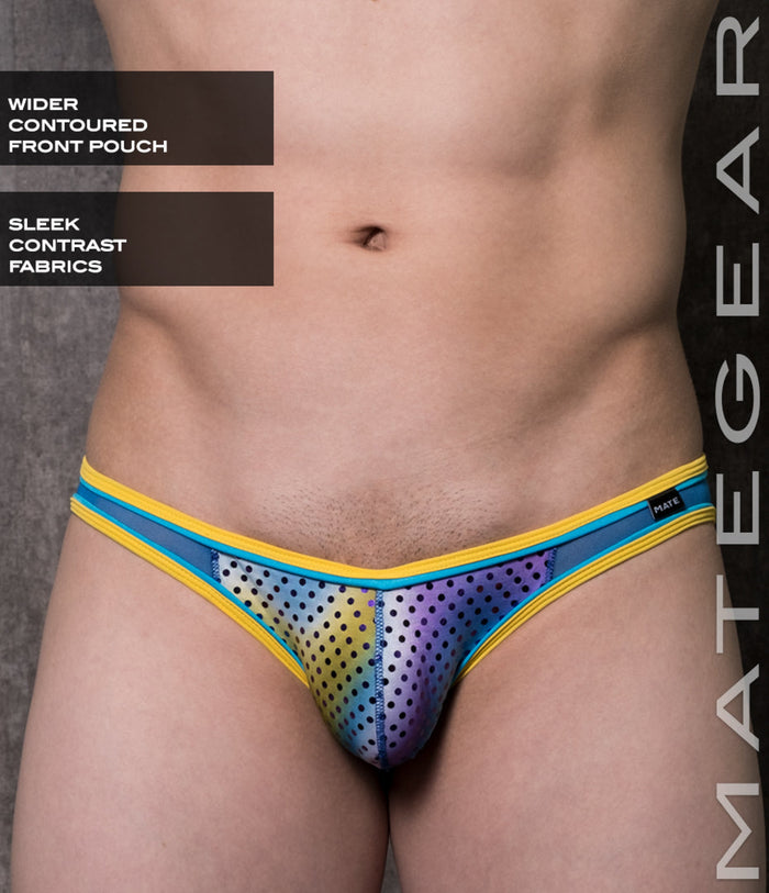 Multicolor Polka Dot Nylon / Medium