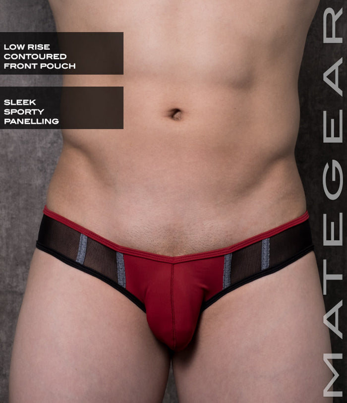 Red Swim Nylon / Medium