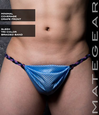Sexy Mens Swimwear Xpression Mini Bikini - Dang Chun (Drape Front / Open Panel Back)
