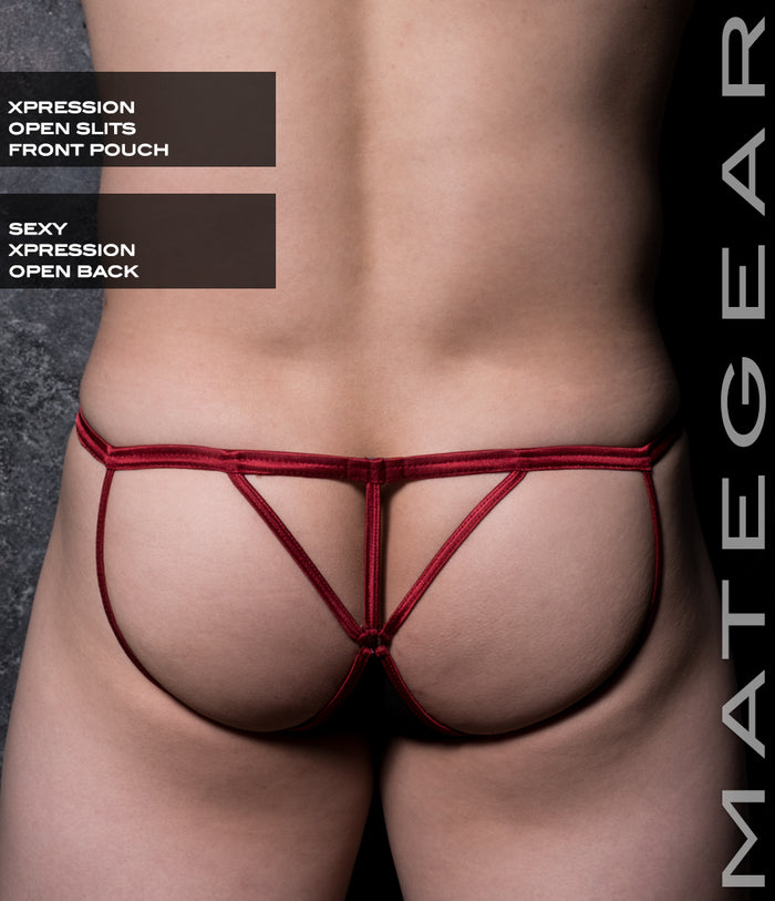 Sexy Mens Swimwear Xpression Mini Bikini - Jwa Soo (Open Front Slits)