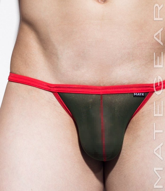 Sexy Men's Underwear Extremely Sexy Mini Bikini - Nam Woo (Mesh Series II) - MATEGEAR - Sexy Men's Swimwear, Underwear, Sportswear and Loungewear