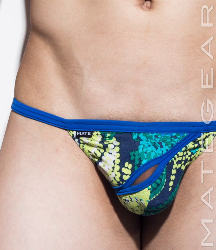 BlueYellow Abstract Print Ping Bae / Small