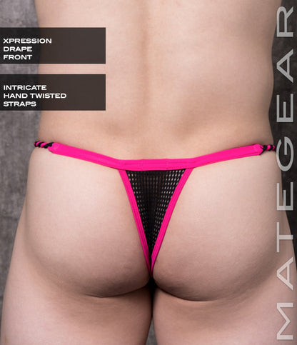Sexy Mens Underwear Xpression Ultra Thong - Jin Hyun (Drape Front) Underwear-Regular-Designer-Thongs