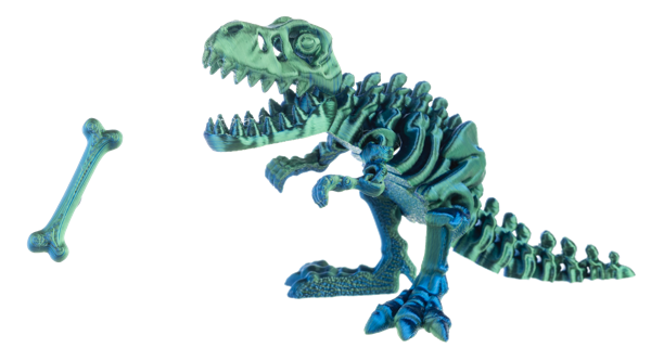 Shimmer T-Rex 4.5" - Blue