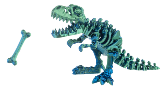 Shimmer T-Rex 4.5" - Blue