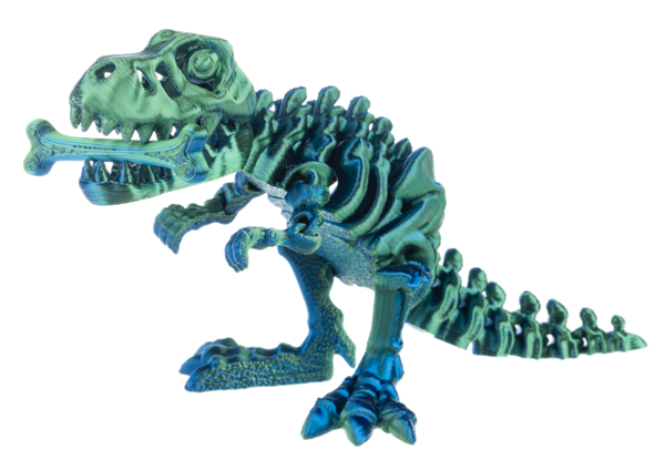 Shimmer T-Rex 4.5" - Blue