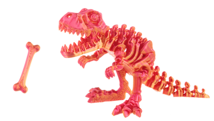 Shimmer T-Rex 4.5" - Orange