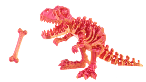 Shimmer T-Rex 4.5" - Orange