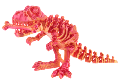 Shimmer T-Rex 4.5" - Orange