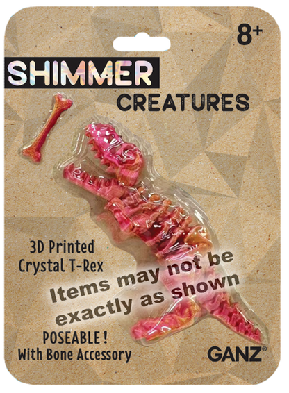 Shimmer T-Rex 4.5" - Orange