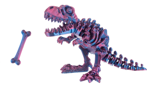 Shimmer T-Rex 4.5" - Purple