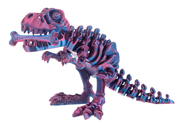 Shimmer T-Rex 4.5" - Purple