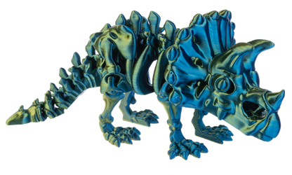 Shimmer Triceratops 10.5" - Blue
