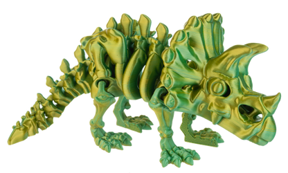 Shimmer Triceratops 10.5" - Green