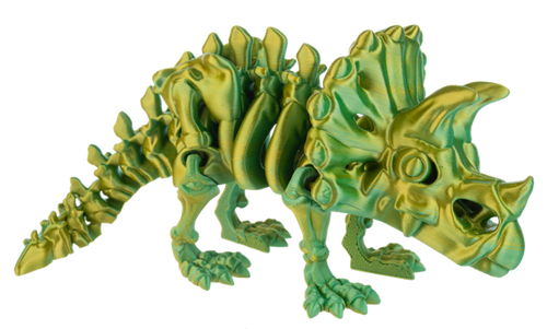 Shimmer Triceratops 10.5" - Green