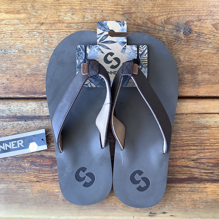 Sinner Mens Roko Brown Sandals