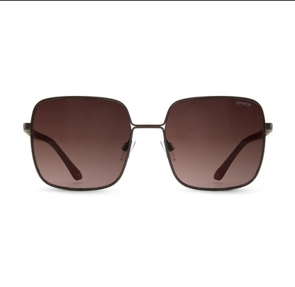 Sinner Sunglasses - MADIKI - MATTE BROWN METAL