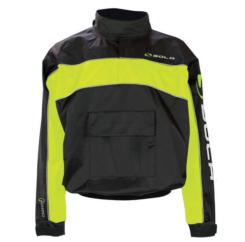 Sola CHARGE Adult's Breathable Taped Spray Top Yellow - Windproof/ Waterproof