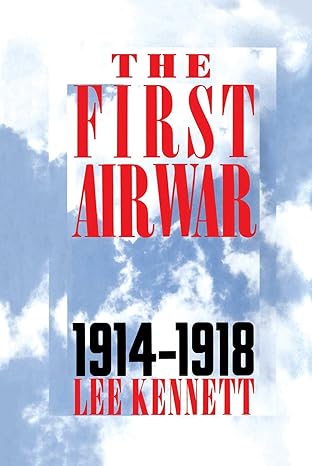 The cover for the First Airwar is a bright blue sky with fluffy white clouds.