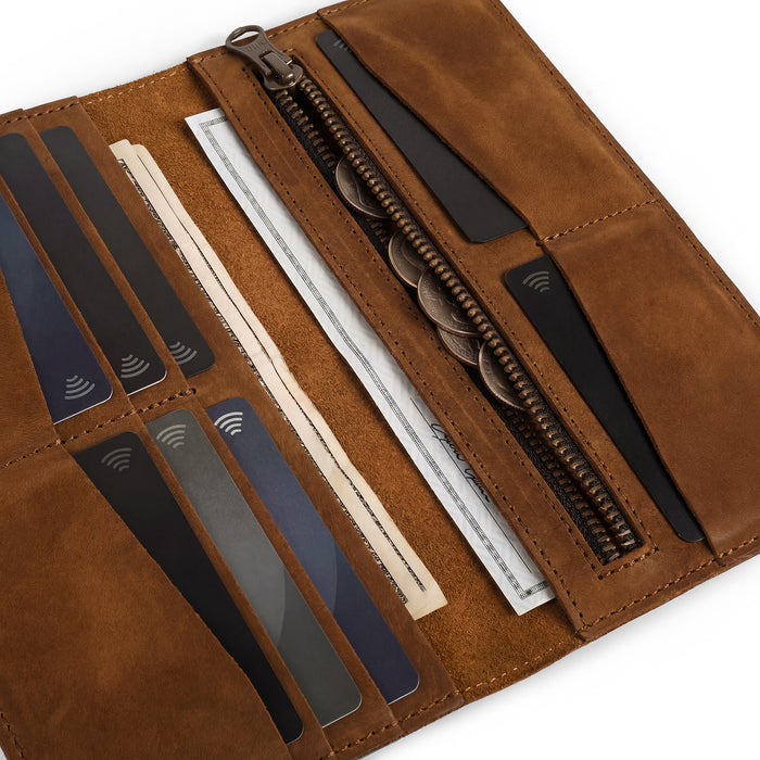 The Lamar Long Bifold Wallet