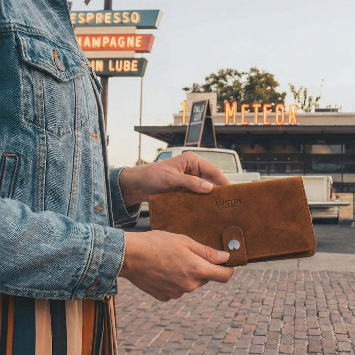 The Lamar Long Bifold Wallet