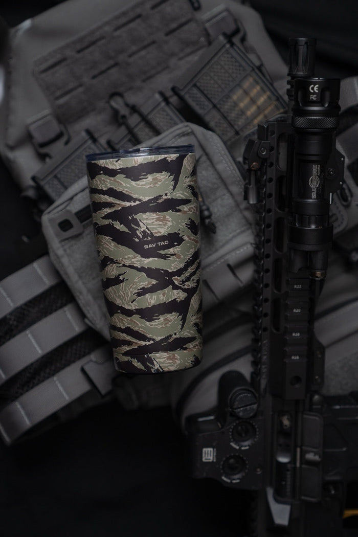 Tiger Stripe Camo 20 oz Tumbler