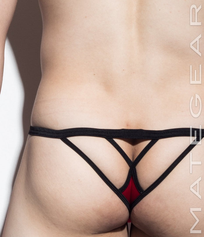 Ultra Swim Pouch Bikini -  Ro Jun (Xpression Half-Back Thong) - MATEGEAR - Sexy Men's Swimwear, Underwear, Sportswear and Loungewear