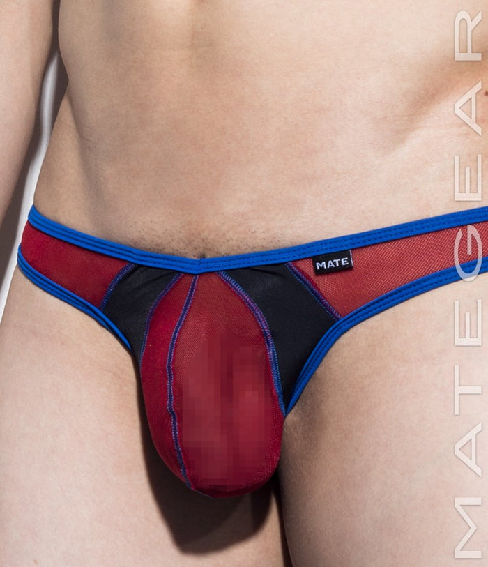 Ultra Swim Pouch Thong - Yon Min (Mesh Xpression Series) - MATEGEAR - Sexy Men's Swimwear, Underwear, Sportswear and Loungewear
