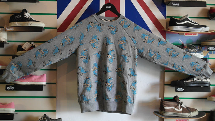 vans x american apparel vanosaur sweatshirt ~ S