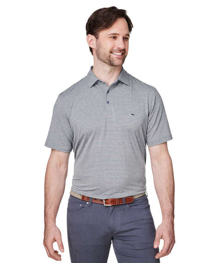 Vineyard Vines Men's Bradley Stripe Sankaty Polo. G012426