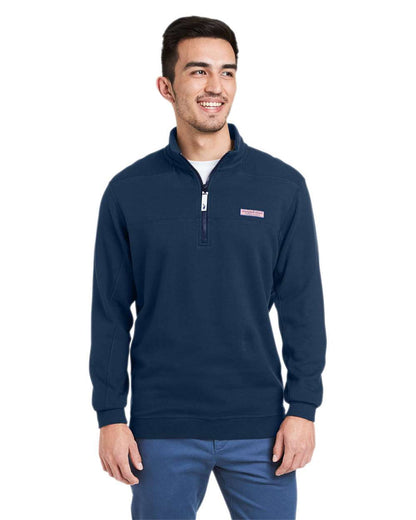 Vineyard Vines Men's Collegiate Shep Quarter-Zip Sweatshirt . K002712
