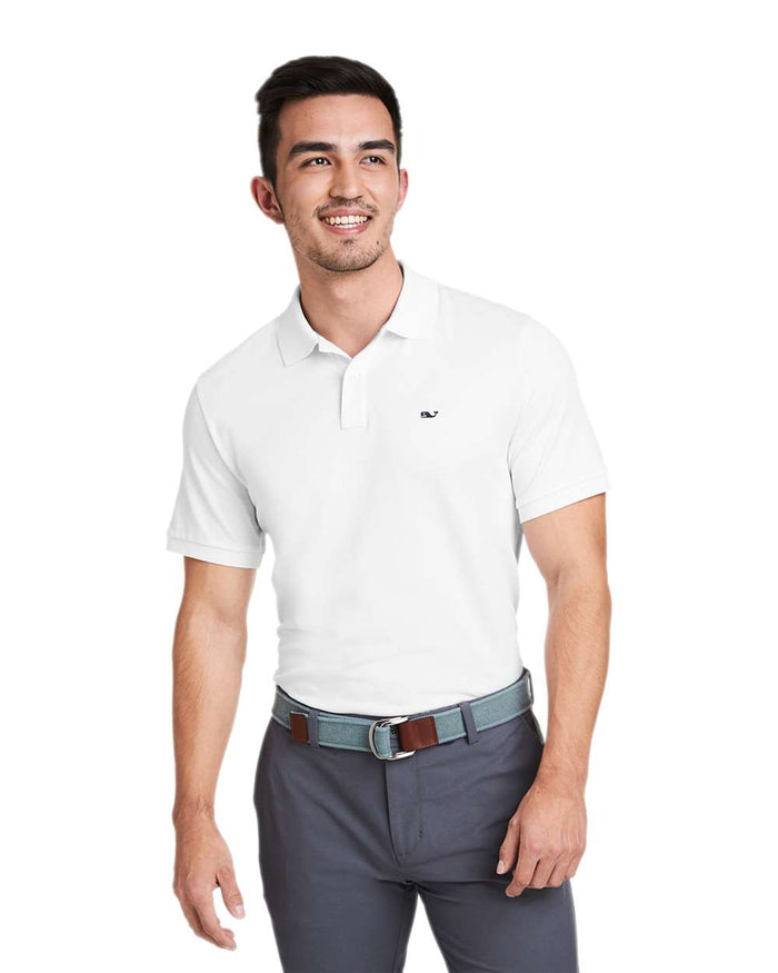 Vineyard Vines Men's Edgartown Pique Polo. G011147