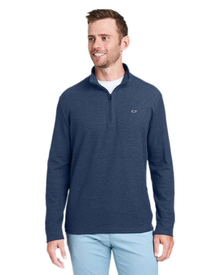 Vineyard Vines Men's Saltwater Quarter-Zip Pullover. K002708