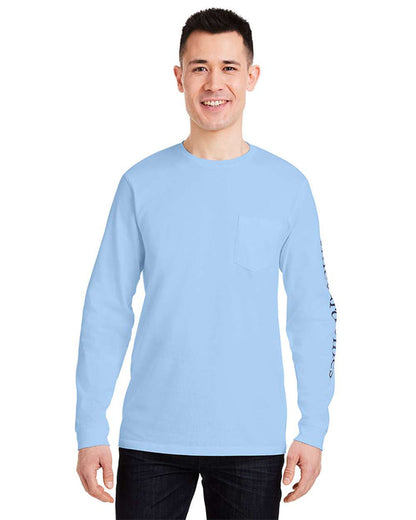 Vineyard Vines Unisex Long Sleeve Pocket T-Shirt. V021214