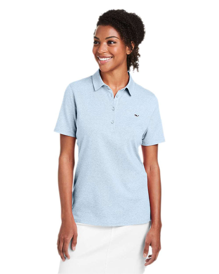 Vineyard Vines Women's Edgartown Pique Polo. G01189