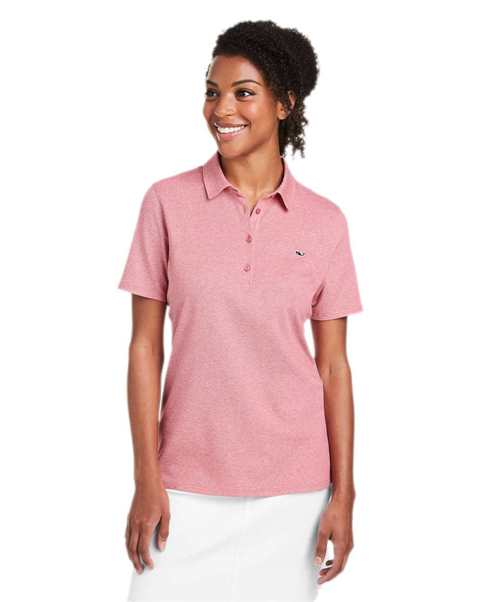 Vineyard Vines Women's Edgartown Pique Polo. G01189