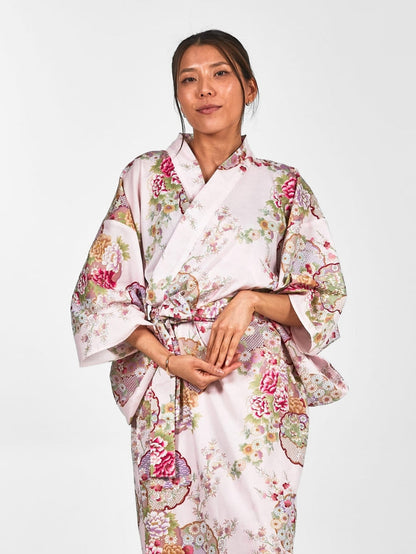 Women’s Japanese Kimono - Maru Mon One Size
