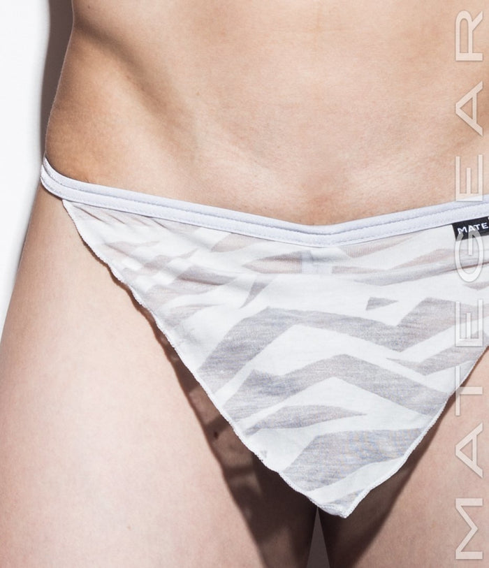 White ZigZag Muk Jin / Small