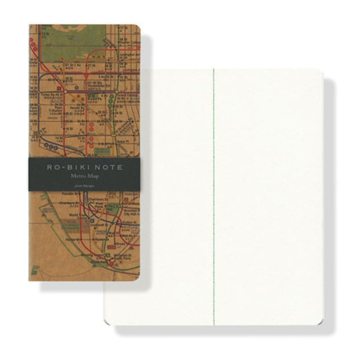 Yamamoto Ro-Biki Notebook – Metro Map
